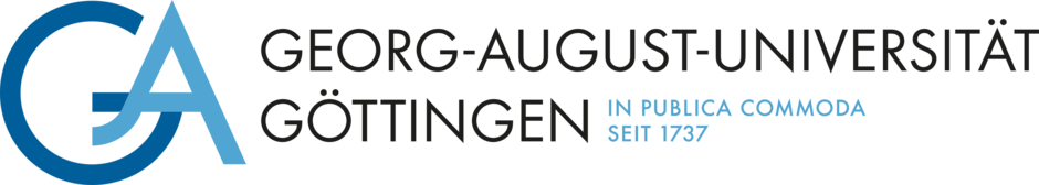 Logo der Georg August Universität Göttingen als Schriftzug.